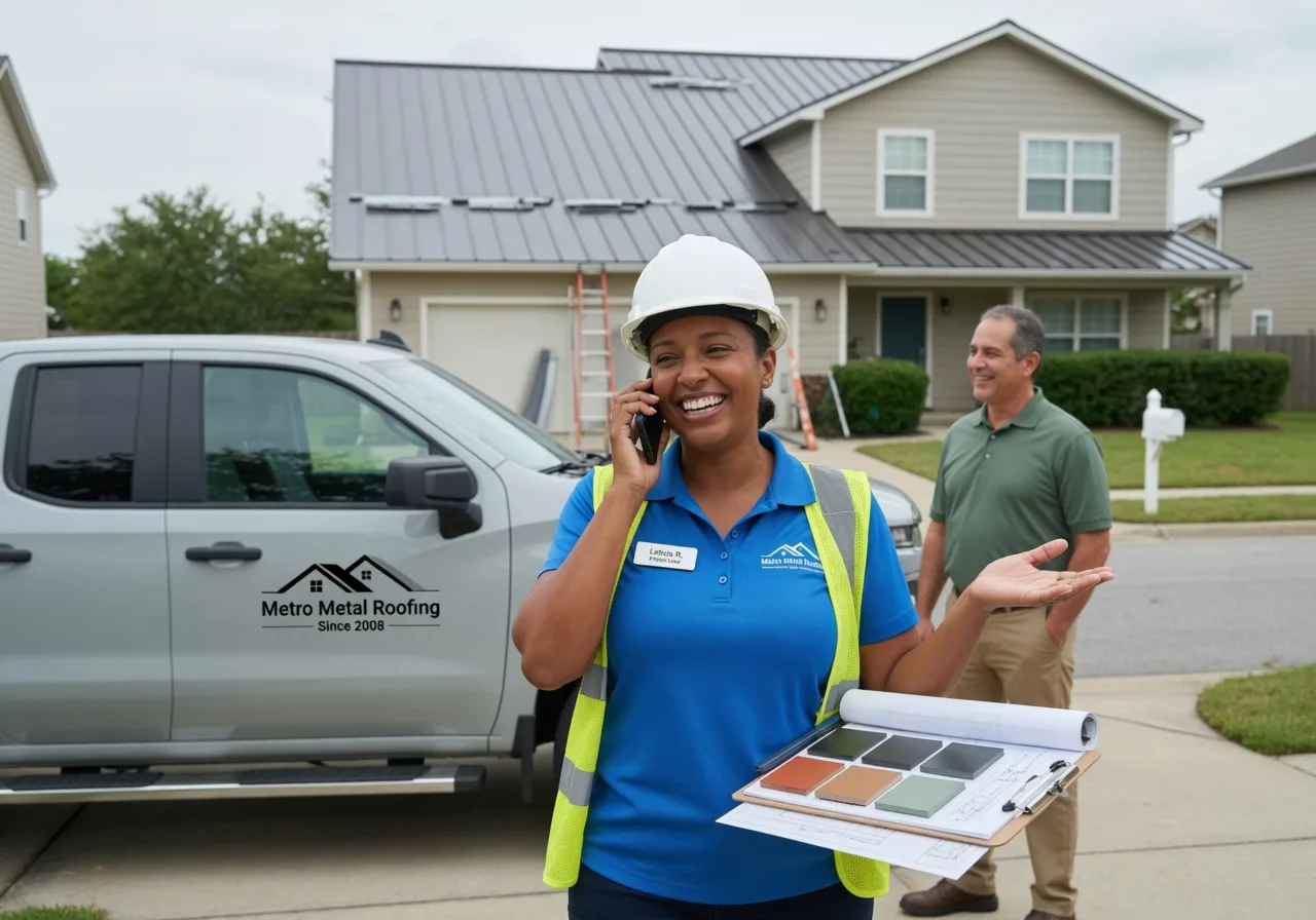 Storm Damage Metal Roof Repair in Shawnee, WY
